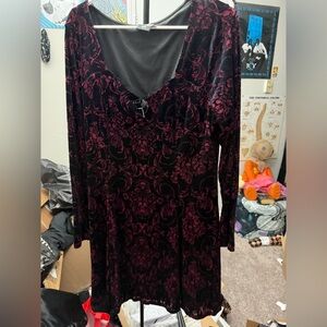 Hot topic dress 1X Goth